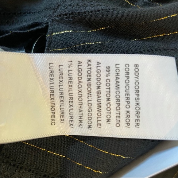 NWT La Blanca Black Cut out Front Tie Dress in XS - Picture 9 of 11